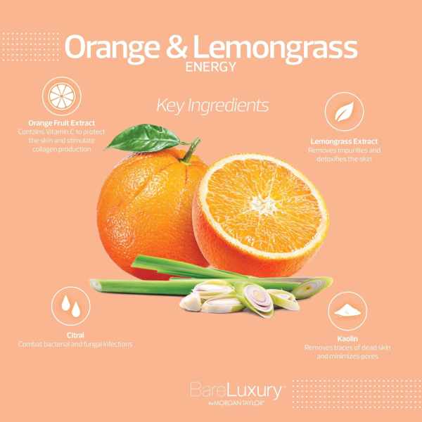 Bare Luxury 4 in 1 Spa | Box 48 pcs | Orange & Lemongrass Supply