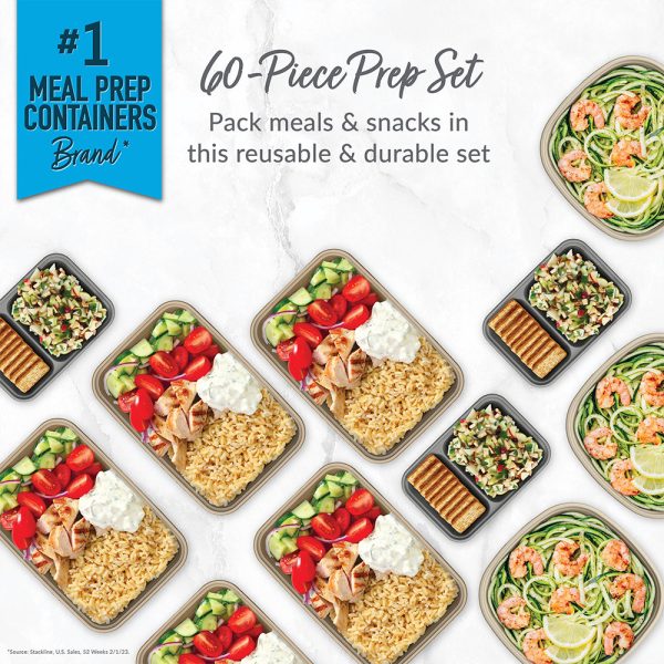 Bentgo Prep 60-Piece Variety Meal Prep Kit on Sale