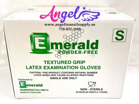 Emerald Latex Glove - Powder Free(Small - Case 10 boxes) For Discount