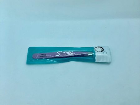 Stainless Tweezer - Pointy Regular Purple Supply