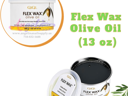 GiGi Flex Wax Olive Oil Non-strip (13oz) Online Hot Sale