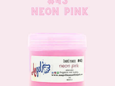 Angel Ombre Powder 43 Neon Pink Hot on Sale