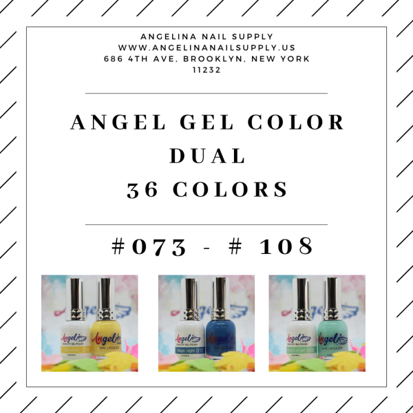 Angel Gel Color Dual ( 36 colors ) #073 - #108 Online