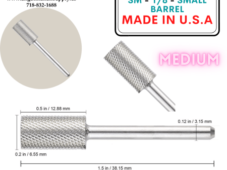 Nail Drill Bit - SM - 1 8 - Small Barrel Online Hot Sale