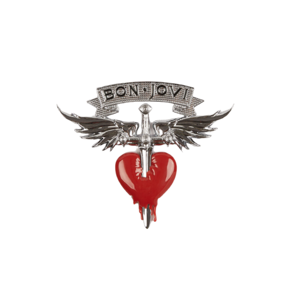 Heart & Dagger Badge Fashion