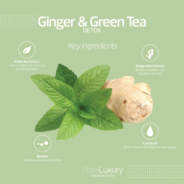 Bare Luxury 4 in 1 Spa | Box 48 pcs | Ginger & Green Tea Supply