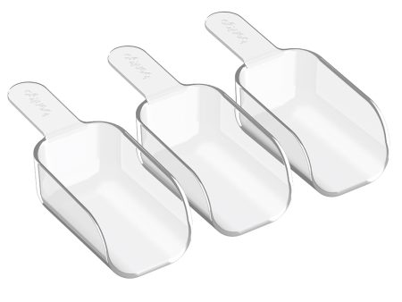 Bentgo 3-Piece All Purpose Scoop Set (Clear) Sale