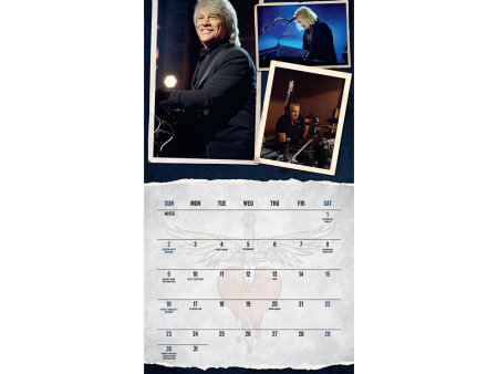 Bon Jovi 2025 Calendar Sale