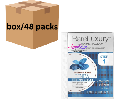 Bare Luxury 4 in 1 Spa | Box 48 pcs | Seaberry & Kukui Supply