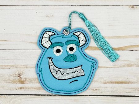 Nice monster bookmark bag tag ornament machine embroidery design DIGITAL DOWNLOAD Online Hot Sale