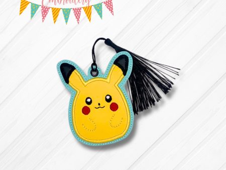 Yellow Friend Squishy Applique bookmark bag tag ornament machine embroidery file DIGITAL DOWNLOAD Online Hot Sale