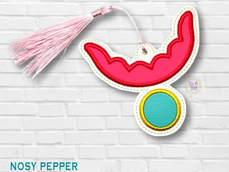 Fruit Princess Applique bookmark bag tag ornament machine embroidery file DIGITAL DOWNLOAD Online now