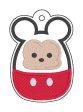 Squishy Mouse Boy snap tab and eyelet fob machine embroidery file (single and multi files included) DIGITAL DOWNLOAD For Cheap