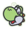 Dino Friend eyelet fob and snap tab set (singles and multis included) machine embroidery design DIGITAL DOWNLOAD Online Sale