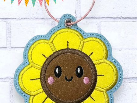 Happy Sunflower applique April 2024 Mystery Bundle ornament bag tag bookmark machine embroidery design DIGITAL DOWNLOAD Online now