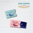 Thanks Mom Gift Card holder (US & UK versions) April 2024 Mystery Bundle machine embroidery design 4x4 DIGITAL DOWNLOAD Fashion