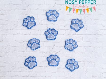 Paw mini feltie embroidery file April 2024 Mystery Bundle(single and multi files included) DIGITAL DOWNLOAD Online