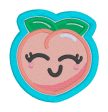 Happy Peach patch June 2024 Mystery Bundle (2 sizes included) machine embroidery design DIGITAL DOWNLOAD Online