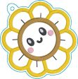 Happy Sunflower applique April 2024 Mystery Bundle ornament bag tag bookmark machine embroidery design DIGITAL DOWNLOAD Online now