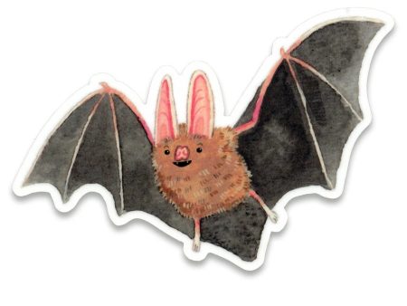 Flying Bat Vinyl Sticker For Discount