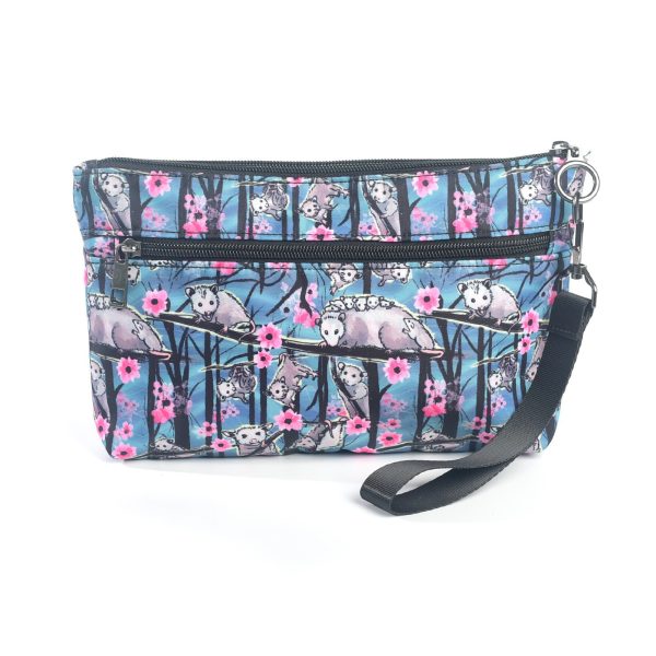 Opossum Blossom Organizer Wristlet Online