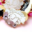 Sleeping White Cat Enamel Pin For Discount