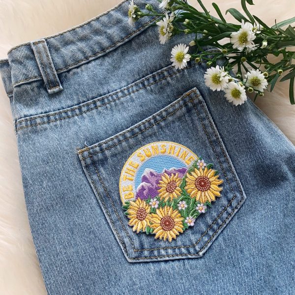 Be the Sunshine Iron-On Patch Supply