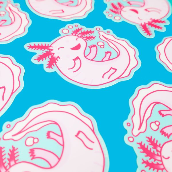 Axolotl Vinyl Sticker Online Hot Sale