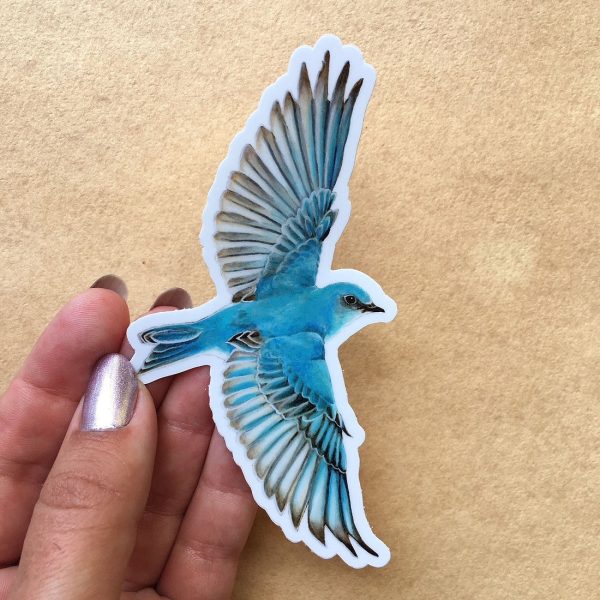 Bluebird Vinyl Sticker Online Hot Sale