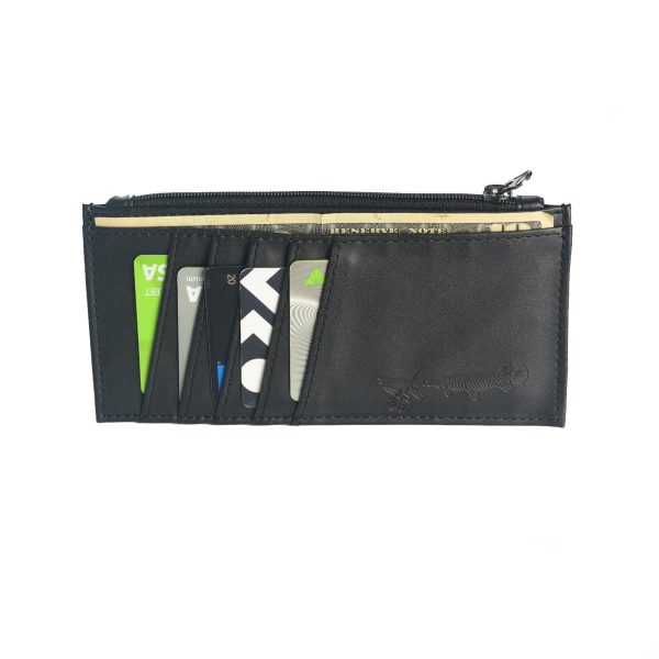 Black Slim Card Wallet For Cheap