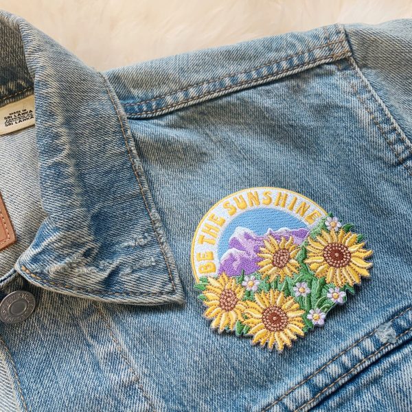 Be the Sunshine Iron-On Patch Supply