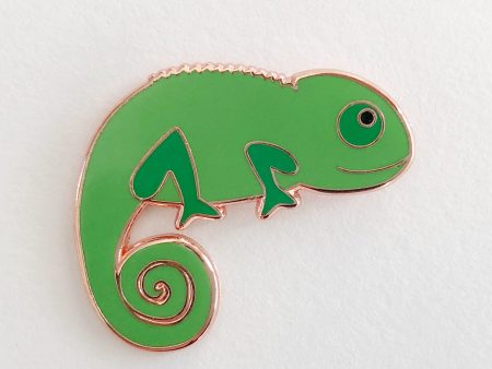 Chameleon Enamel Pin Online Hot Sale