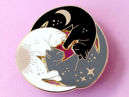 Trio of Cats Enamel Pin Supply