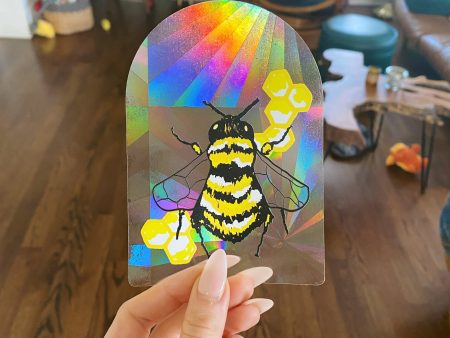 Bee Suncatcher Window Decal Online