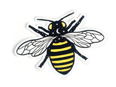 Cosmic Bee Vinyl Sticker For Cheap