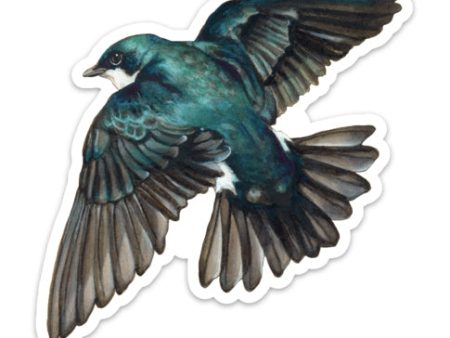 Tree Swallow Vinyl Sticker Online Hot Sale