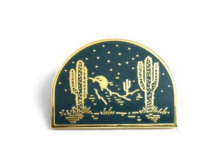 Low Desert Enamel Pin For Discount