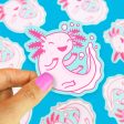 Axolotl Vinyl Sticker Online Hot Sale