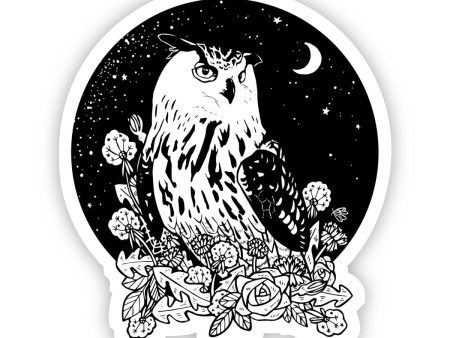 Night Owl Vinyl Sticker Fashion