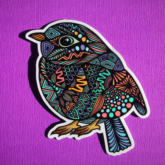 Little Bird Vinyl Sticker Online now