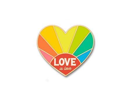 Love is Love Enamel Pin For Discount