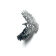 Crow & Stars Enamel Pin For Cheap