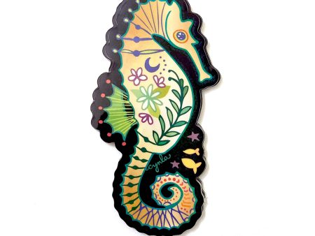 Seahorse Vinyl Sticker Online Hot Sale