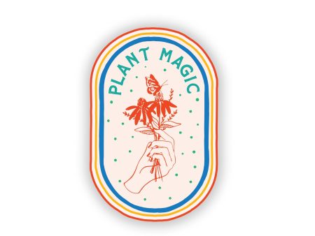 Plant Magic Vinyl Sticker on Sale