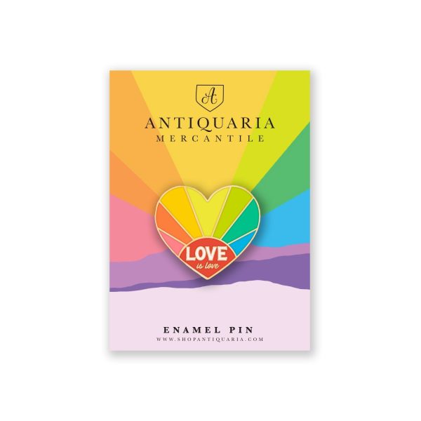 Love is Love Enamel Pin For Discount